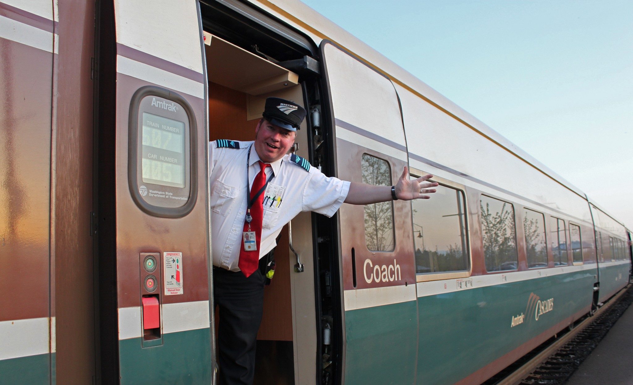 Amtrak Cascades Conductor
