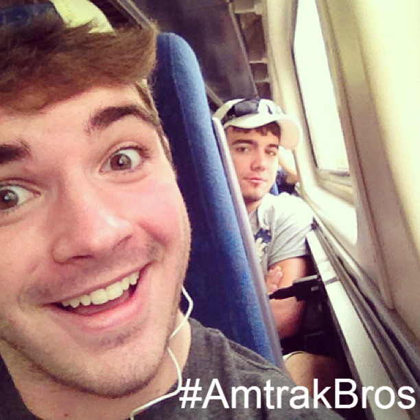 #AmtrakBros by @orrinkeown