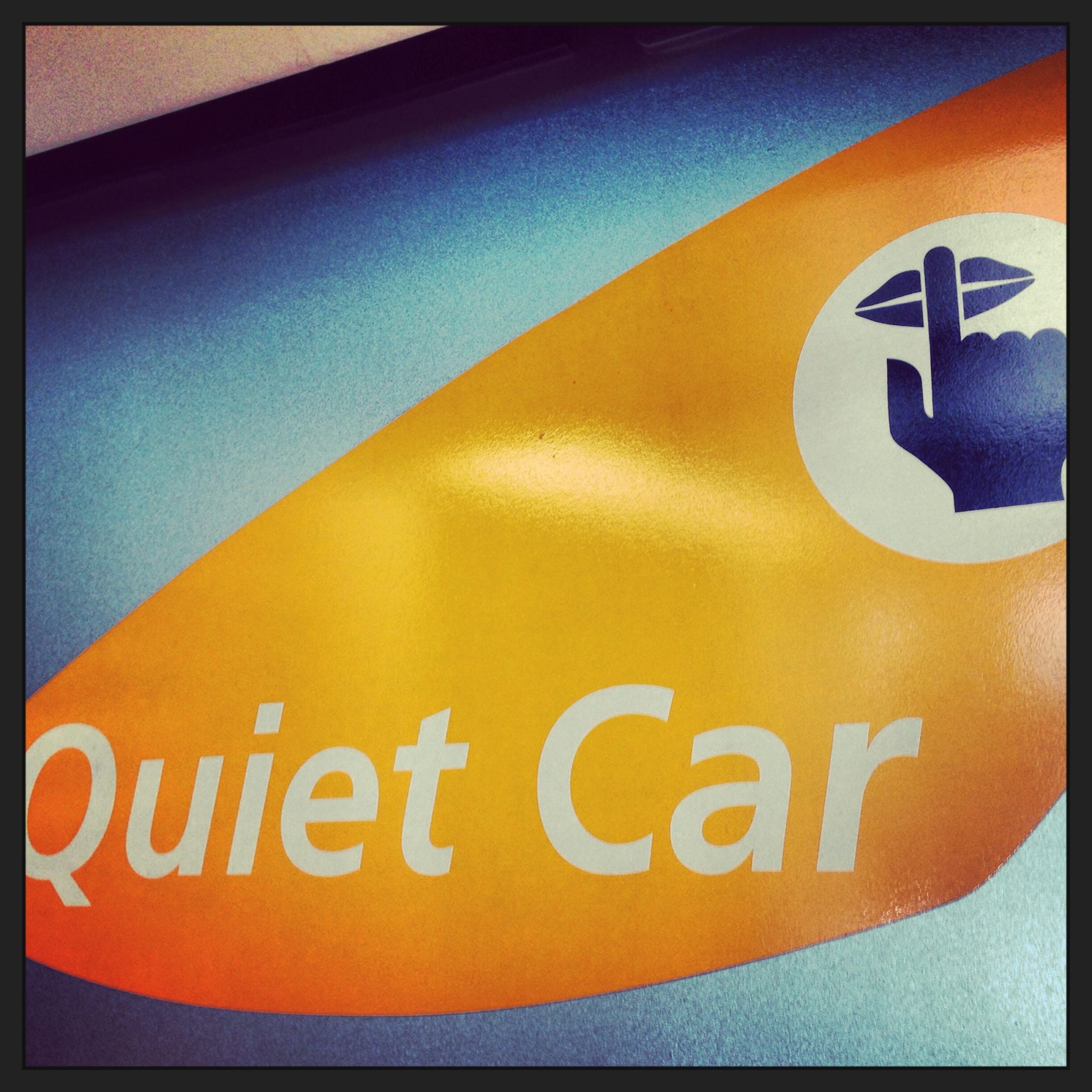 Acela Quiet Car