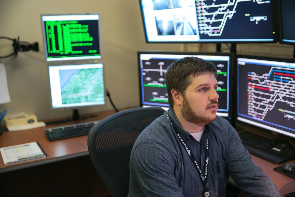 Train Director at Chicago Control Center