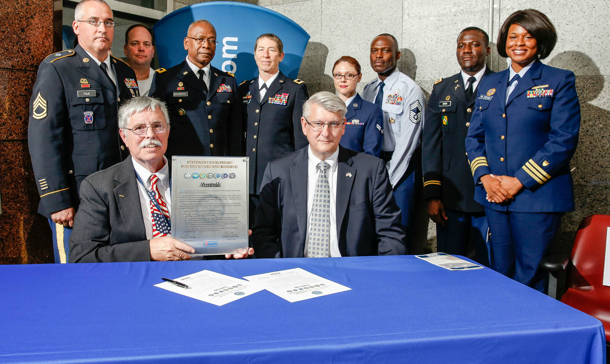 Amtrak Forges Partnership with Military Hiring Program