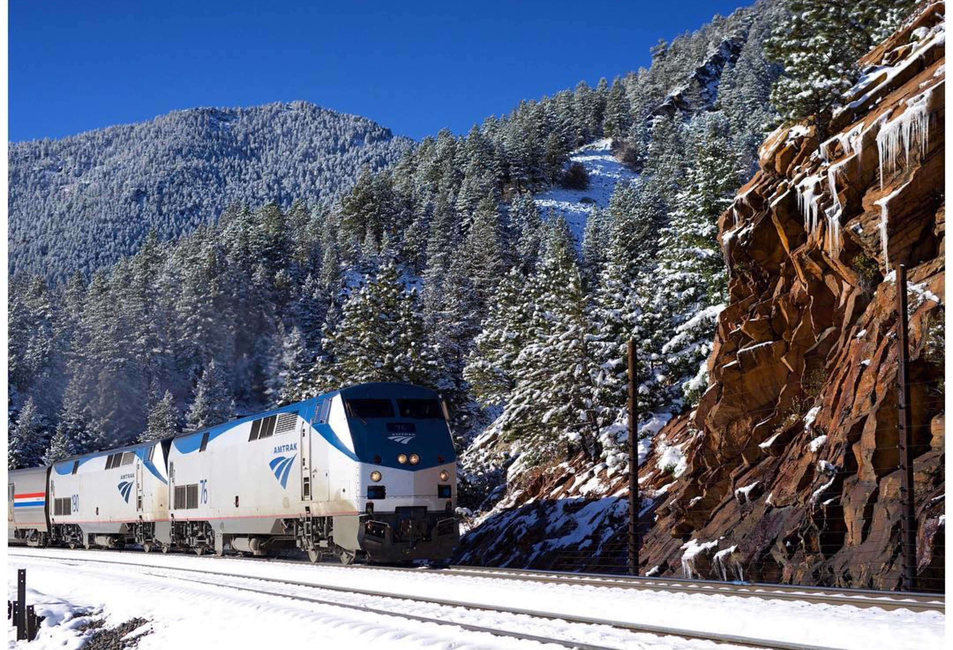 Amtrak Snow Vacation Mountain Adventure