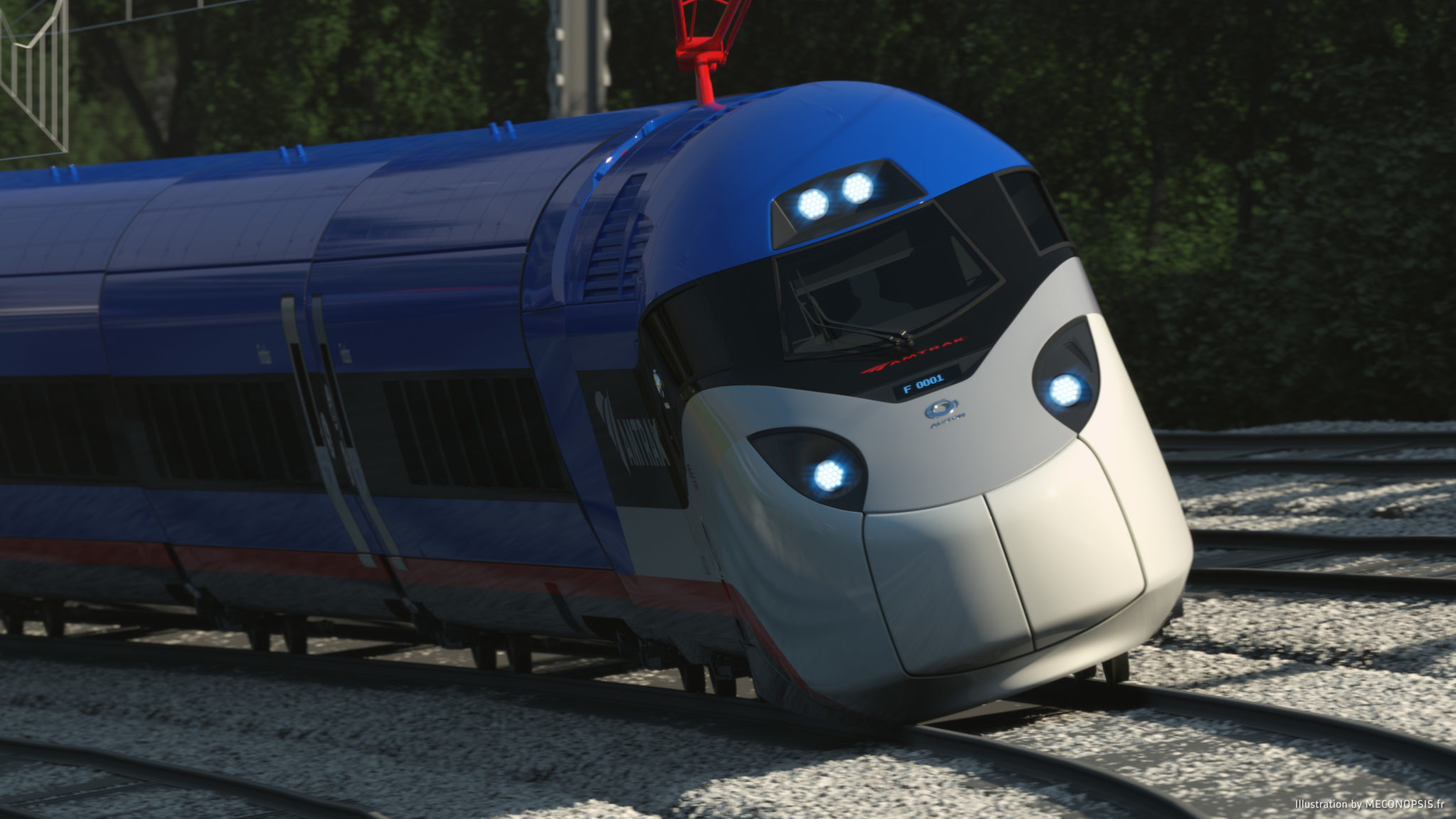 Amtrak's Next Generation High-Speed Trainsets