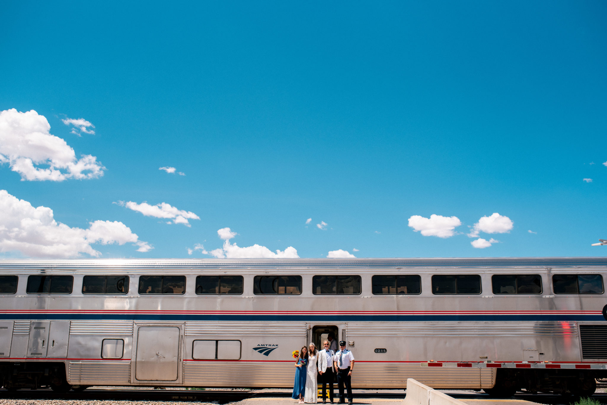 Summer Lovin’: Wedding on a Moving Train